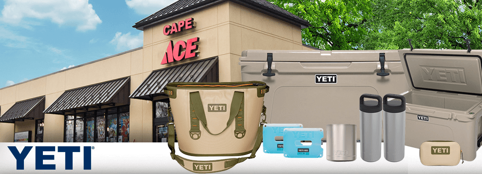 Yeti Available a Cape Ace Hardware