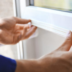 How to Install Weather Stripping on Windows